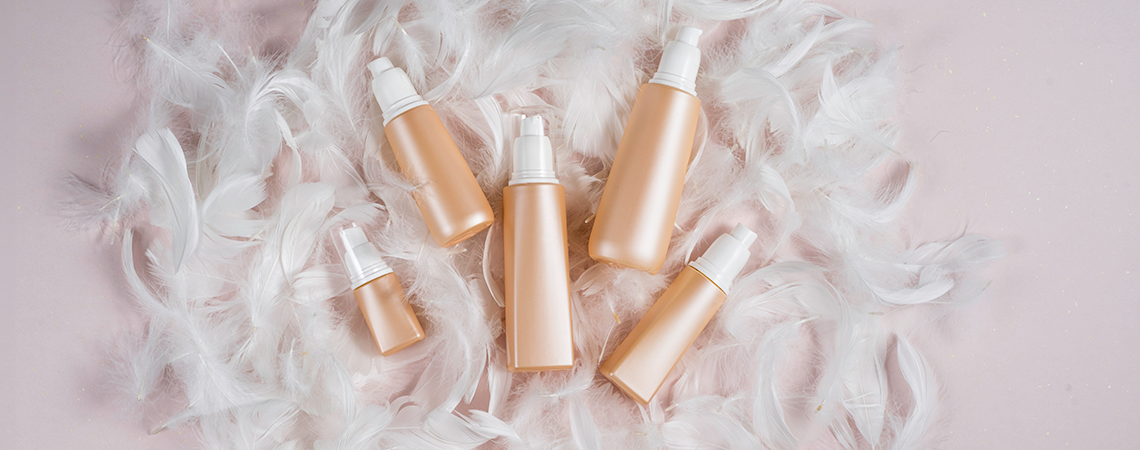 Emballage cosmétique et de soin de la peau en PP éco en forme ovale et carrée - série Toucher doux - Collection d'emballages cosmétiques - Toucher doux Emballage cosmétique et de soin de la peau en PP éco en forme ovale et carrée - série Toucher doux - Collection d'emballages cosmétiques - Toucher doux